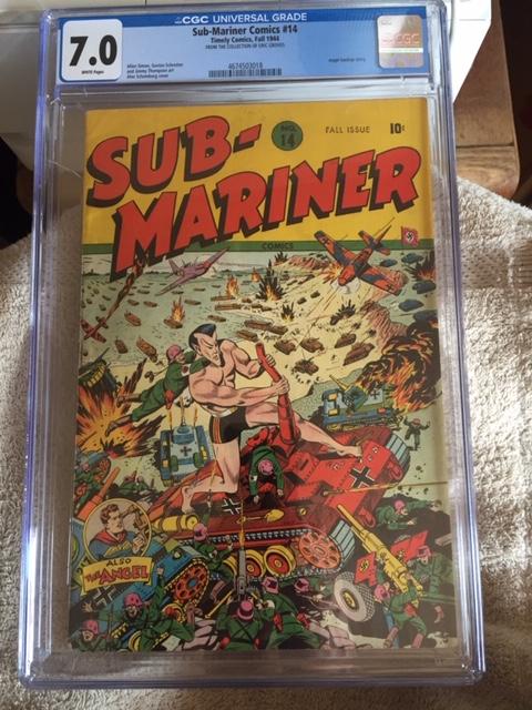 Sub-Mariner Comics #14 CGC 7.0 w