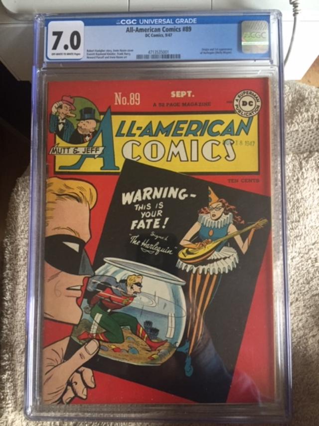 All-American Comics #89 CGC 7.0 ow/w