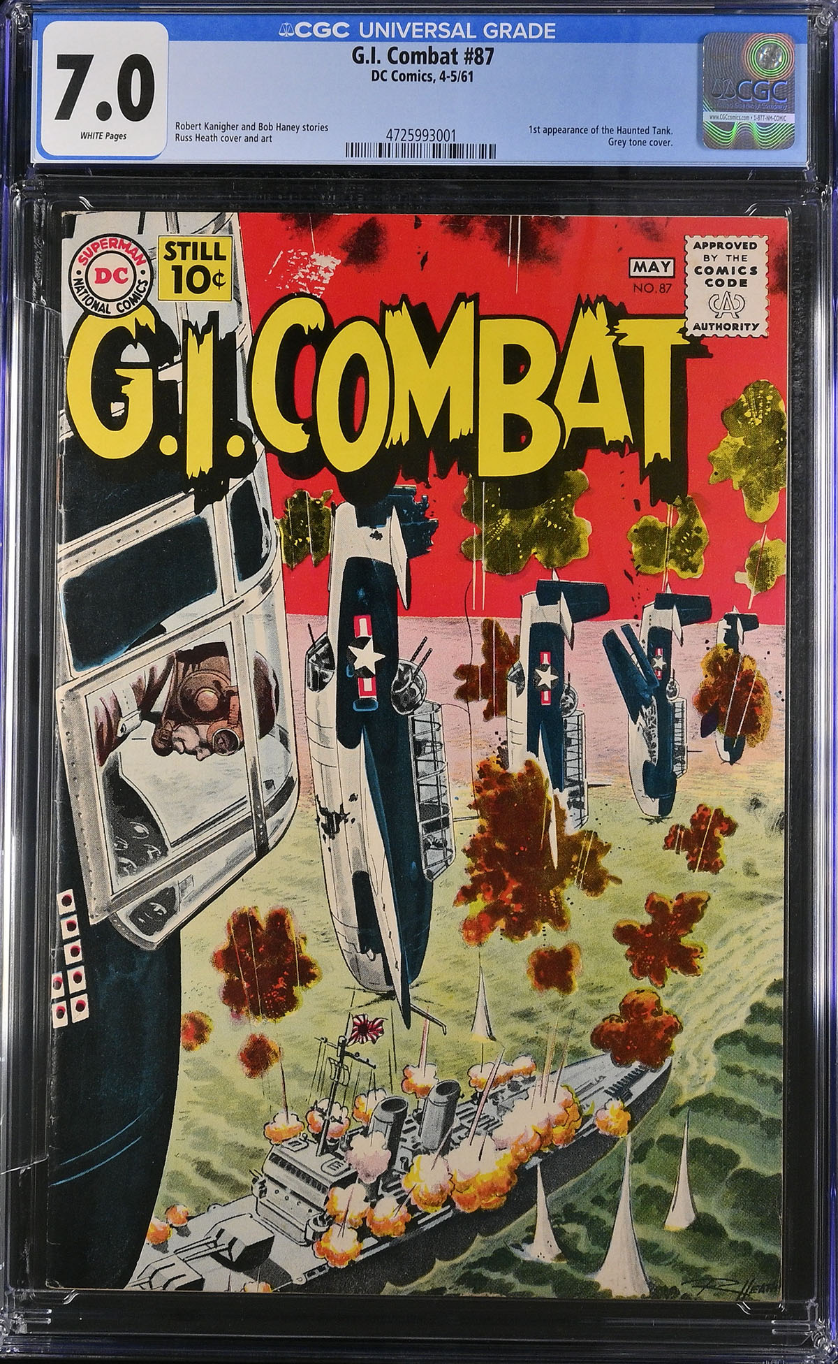 G.I. Combat #87 CGC 7.0 w