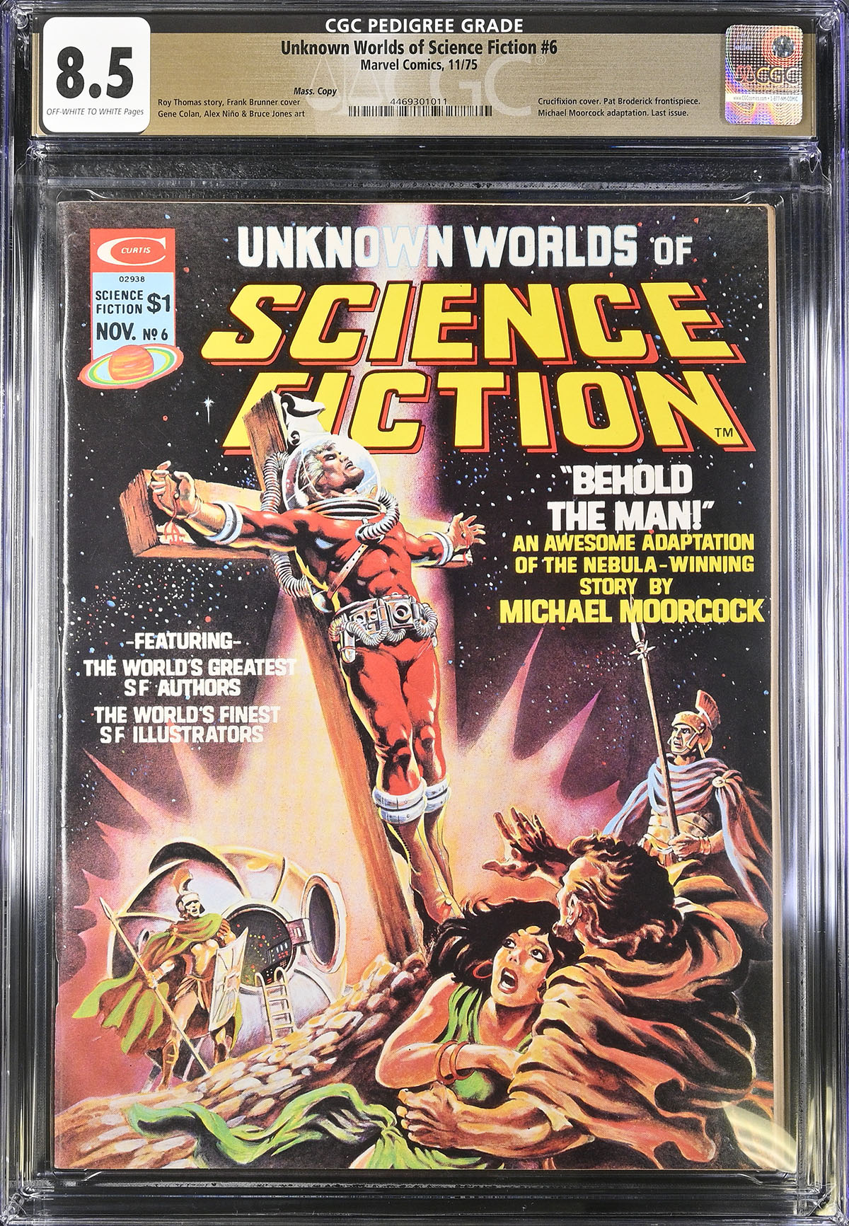 Unknown Worlds of Science Fiction #6 CGC 8.5 ow/w Mass. Copy