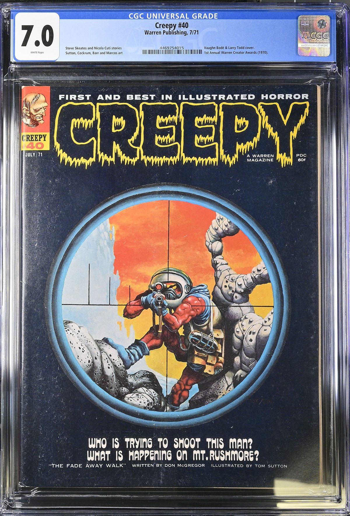 Creepy #40 CGC 7.0 w