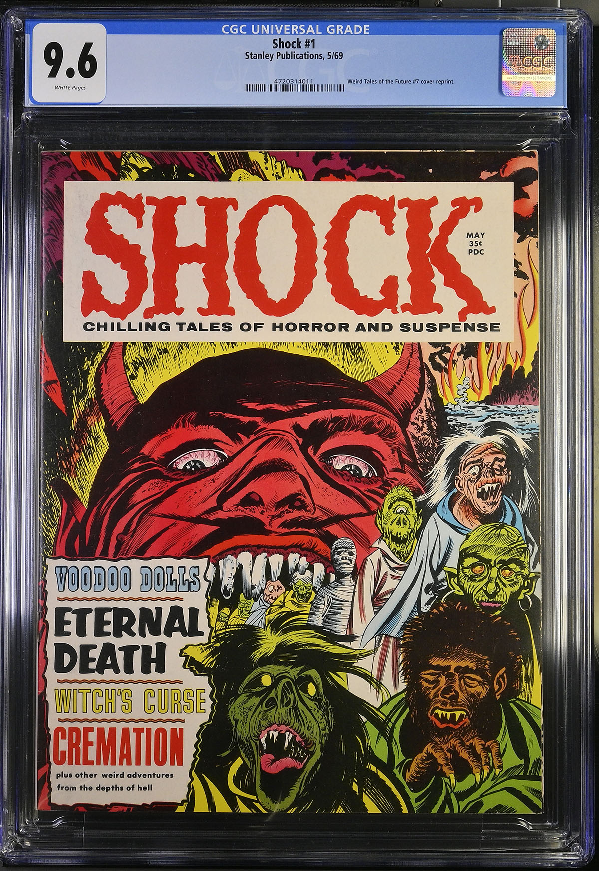 Shock #1 CGC 9.6 w Fantast