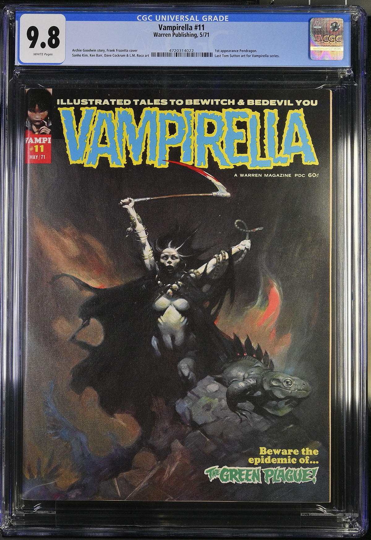 Vampirella #11 CGC 9.8 w