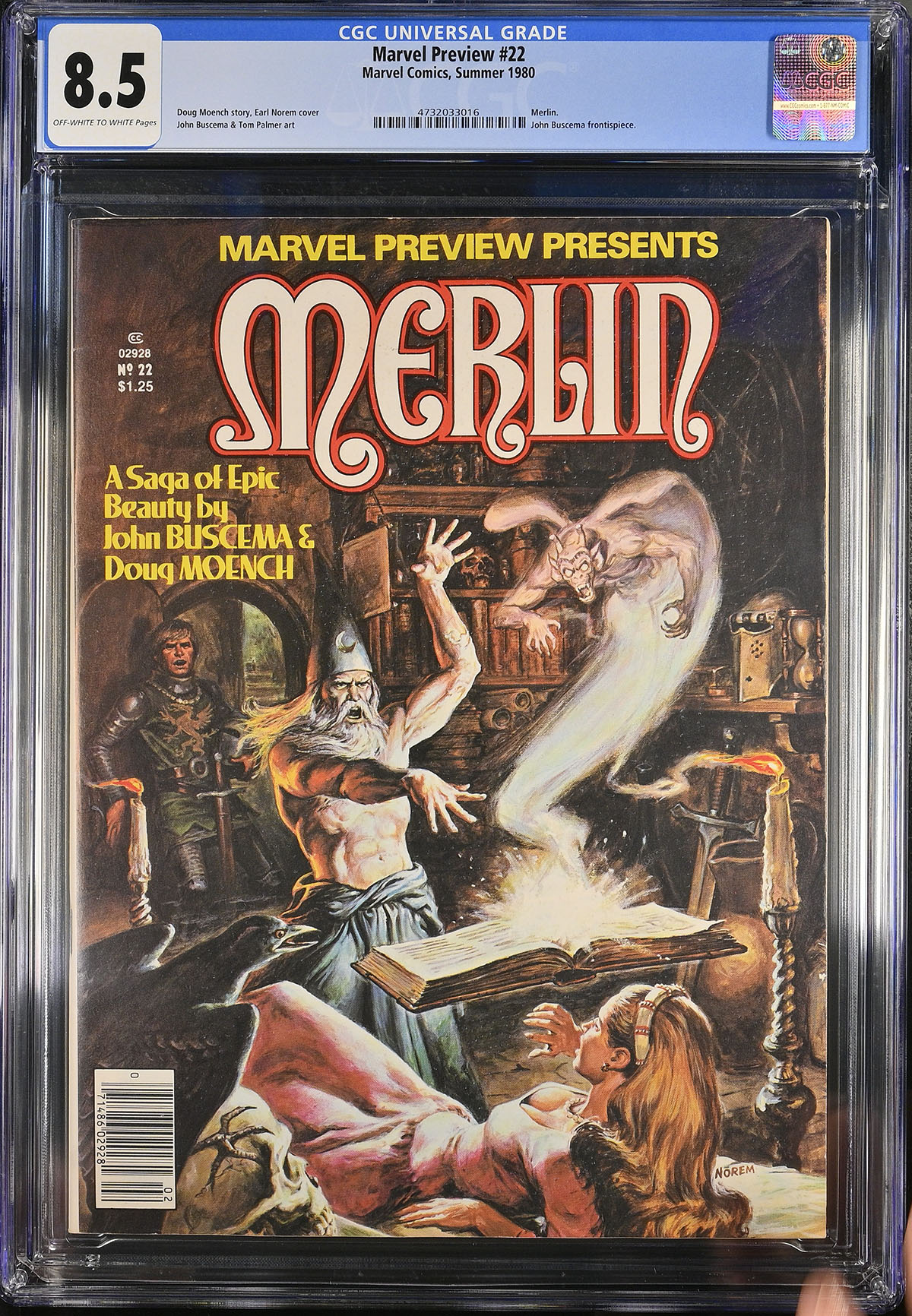 Marvel Preview #22 CGC 8.5 ow/w
