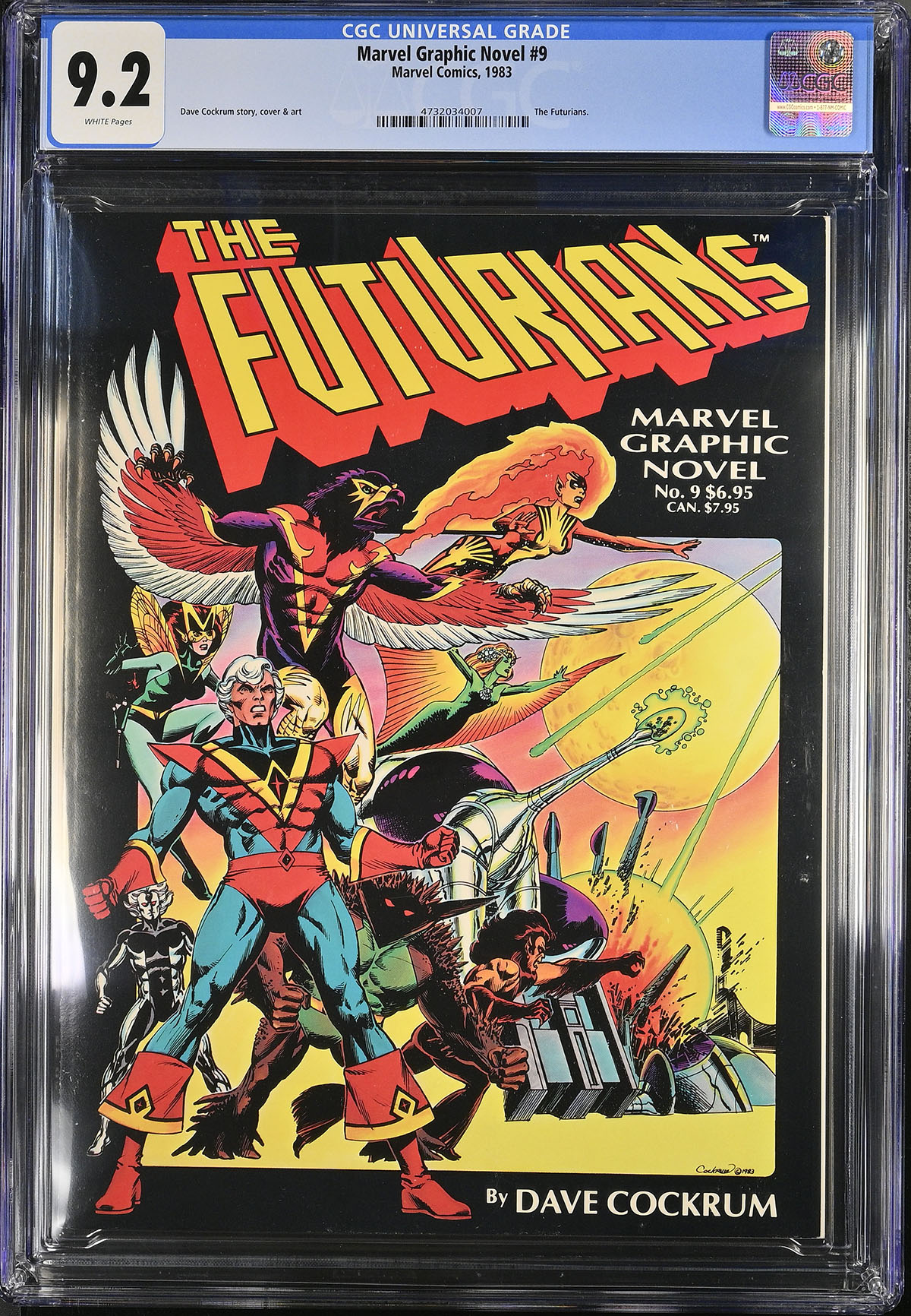 Marvel Graphic Novel #9 CGC 9.2 w