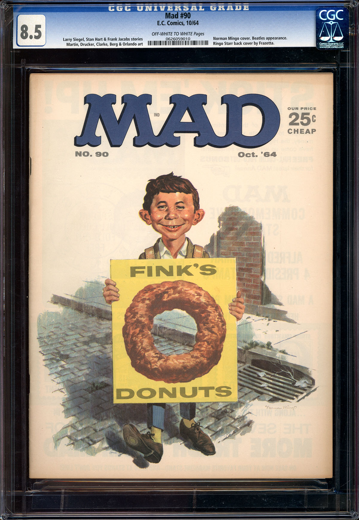 Mad #90 CGC 8.5 ow/w