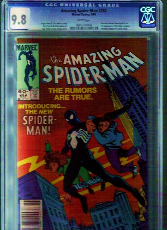 Amazing Spider-Man #252 CGC 9.8 w