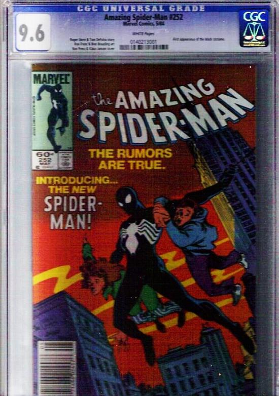 Amazing Spider-Man #252 CGC 9.6 w