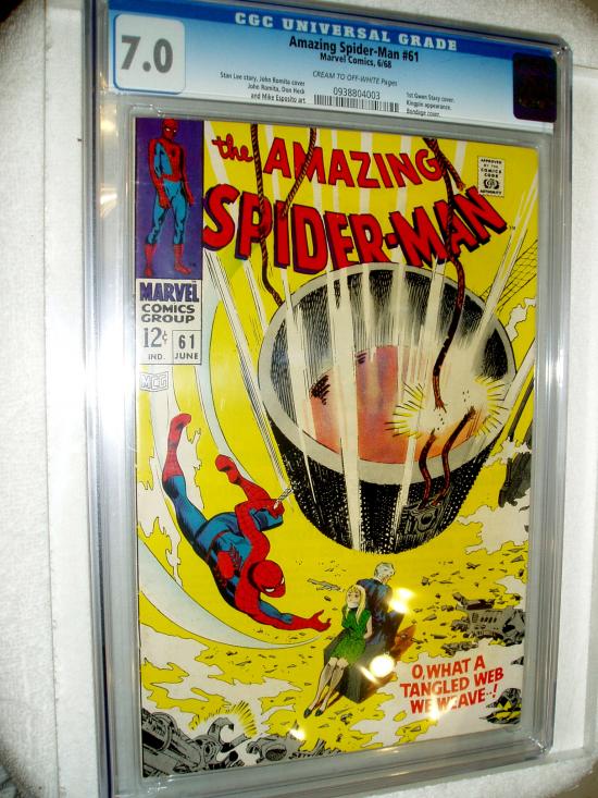 Amazing Spider-Man #61 CGC 7.0 cr/ow