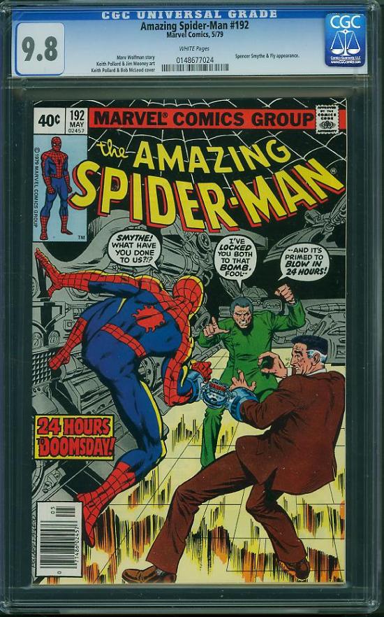 Amazing Spider-Man #192 CGC 9.8 w