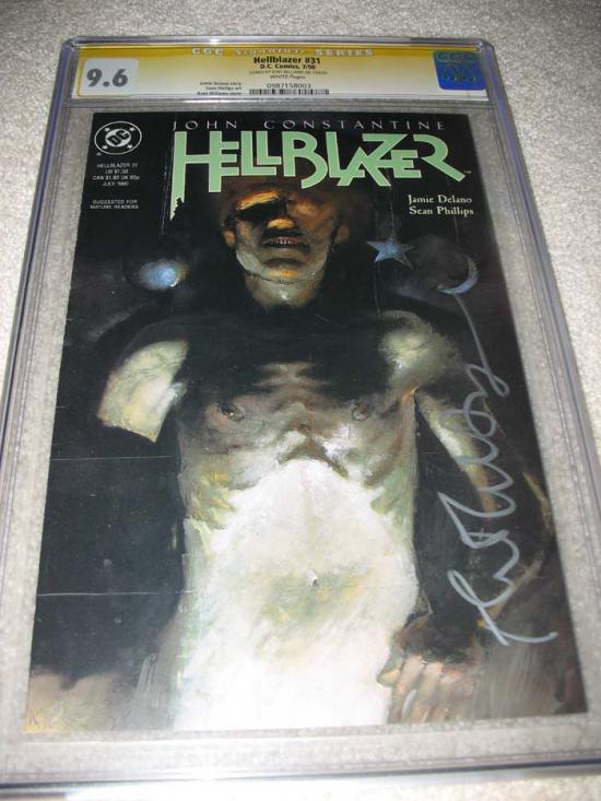 Hellblazer #31 CGC 9.6 w CGC Signature SERIES