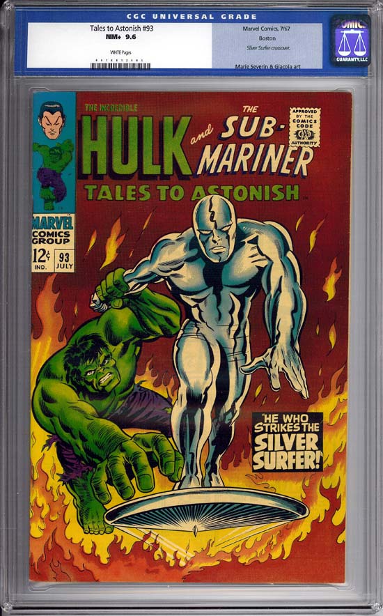 Tales to Astonish #93 CGC 9.6 w Boston