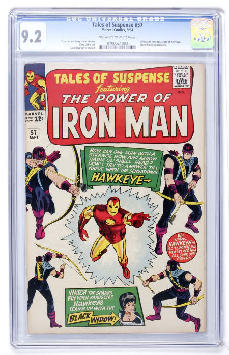 Tales of Suspense #57 CGC 9.2 ow/w