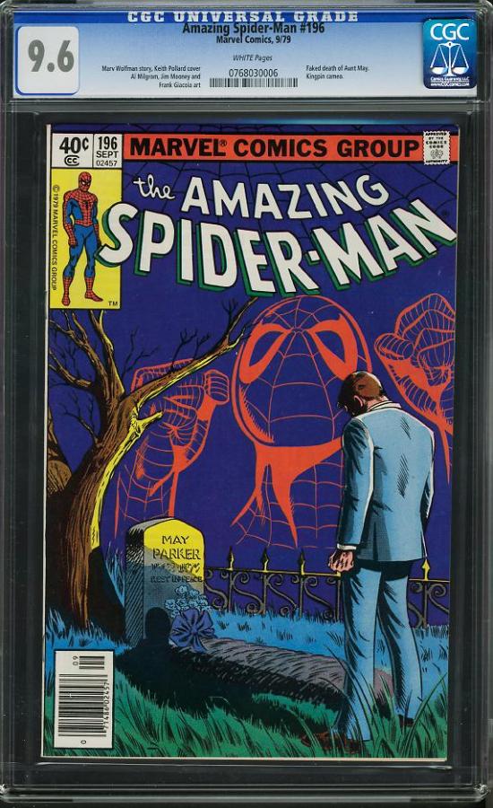 Amazing Spider-Man #196 CGC 9.6 w