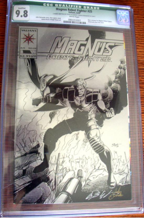 Magnus Robot Fighter #25 CGC 9.8 w Variant Cover