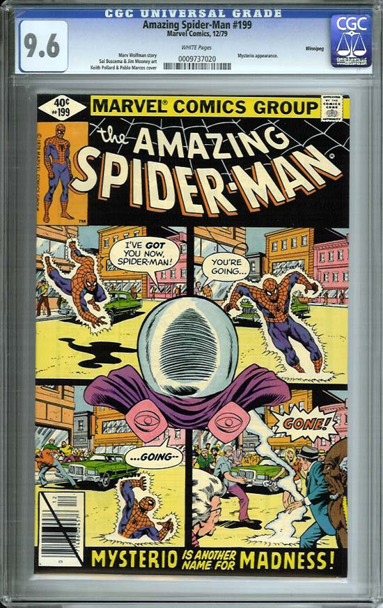 Amazing Spider-Man #199 CGC 9.6 w Winnipeg