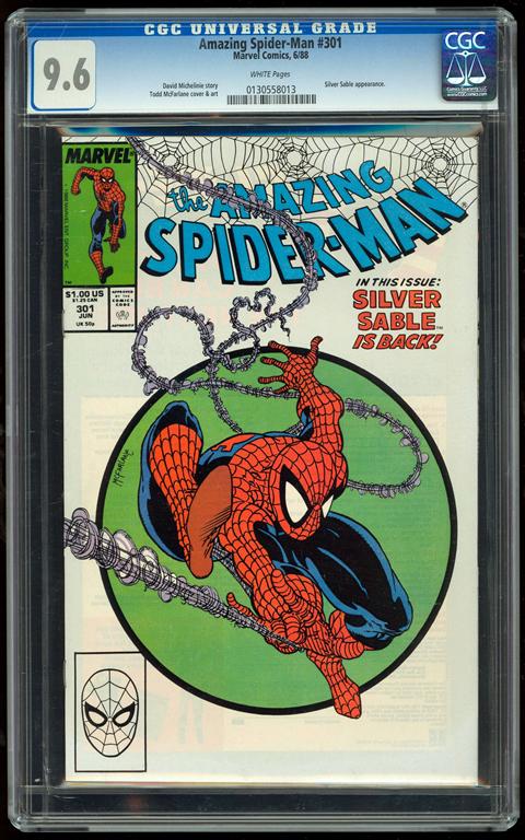 Amazing Spider-Man #301 CGC 9.6 w