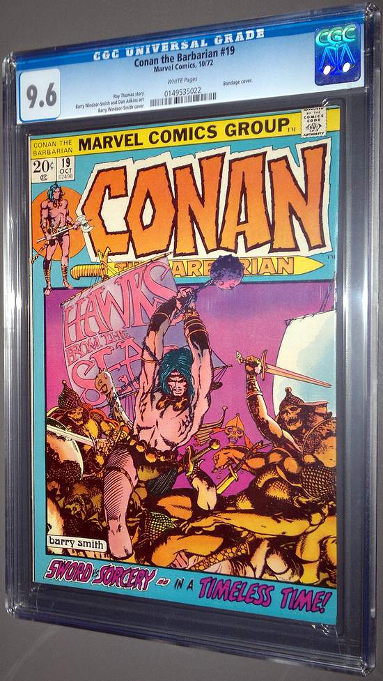Conan The Barbarian #19 CGC 9.6 w