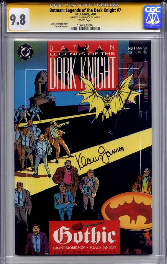 Batman: Legends of the Dark Knight #7 CGC 9.8 w CGC Signature SERIES