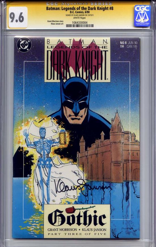 Batman: Legends of the Dark Knight #8 CGC 9.6 w CGC Signature SERIES