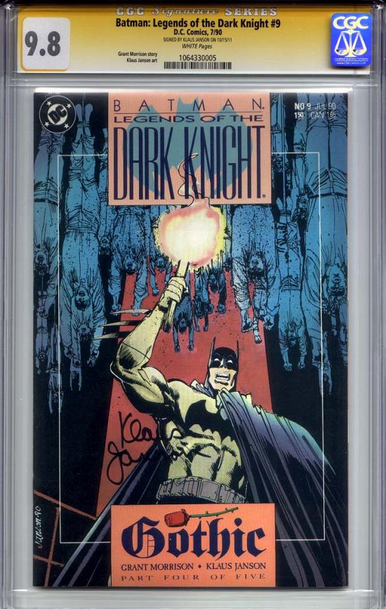 Batman: Legends of the Dark Knight #9 CGC 9.8 w CGC Signature SERIES