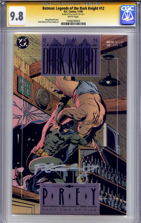 Batman: Legends of the Dark Knight #12 CGC 9.8 w CGC Signature SERIES