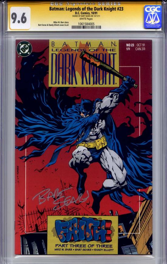 Batman: Legends of the Dark Knight #23 CGC 9.6 w CGC Signature SERIES
