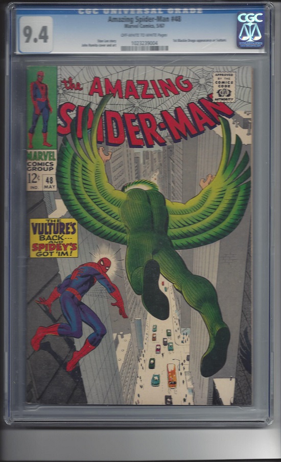 Amazing Spider-Man #48 CGC 9.4 ow/w