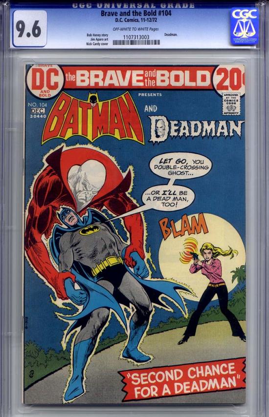Brave and the Bold #104 CGC 9.6 w