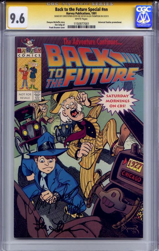 Back to the Future Special #1 CGC 9.6 w CGC Signature SERIES