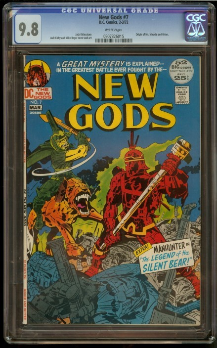 New Gods #7 CGC 9.8 w