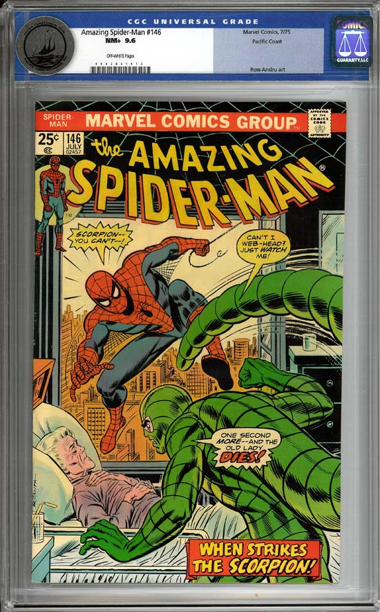 Amazing Spider-Man #146 CGC 9.6 ow Pacific Coast