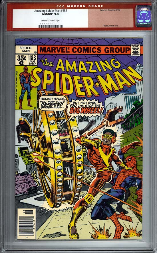 Amazing Spider-Man #183 CGC 9.8ow/w