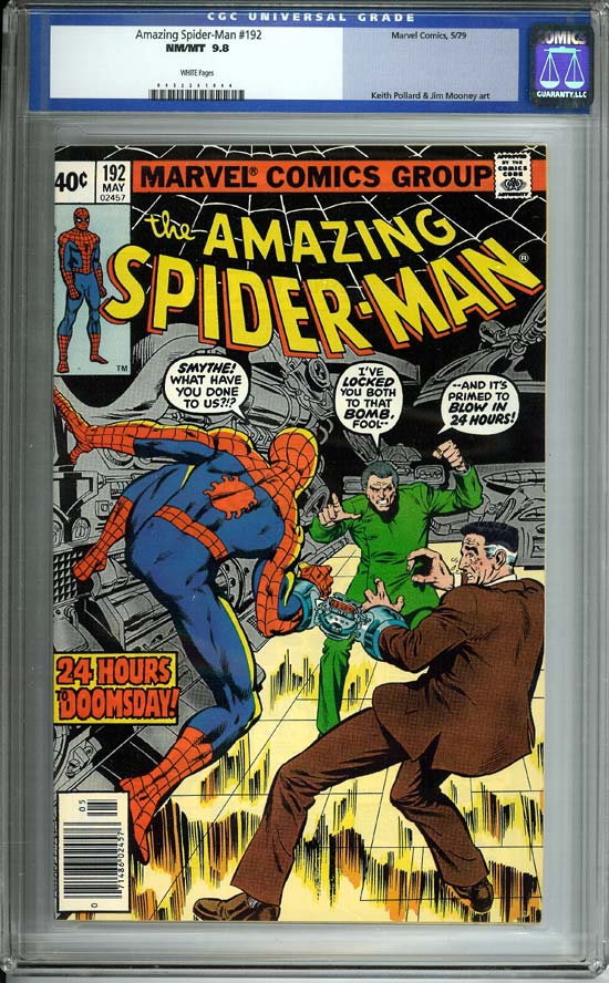 Amazing Spider-Man #192 CGC 9.8w