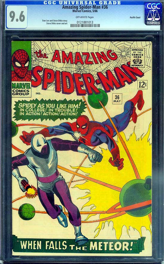 Amazing Spider-Man #36 CGC 9.6 ow Pacific Coast