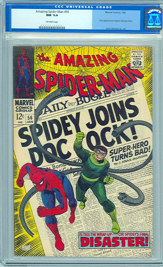 Amazing Spider-Man #56 CGC 9.4ow