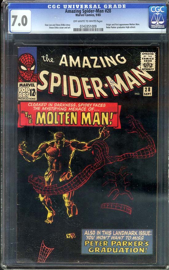 Amazing Spider-Man #28 CGC 7.0 ow/w