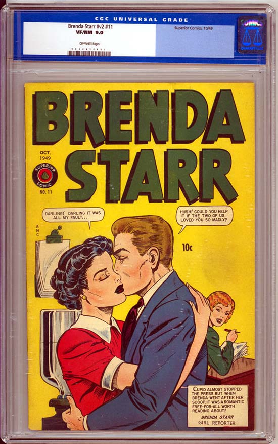 Brenda Starr Vol 2 #11 CGC 9.0 ow