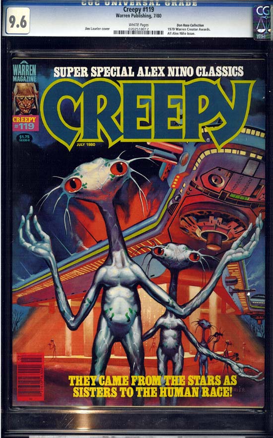 Creepy #119 CGC 9.6 w Don Rosa Collection