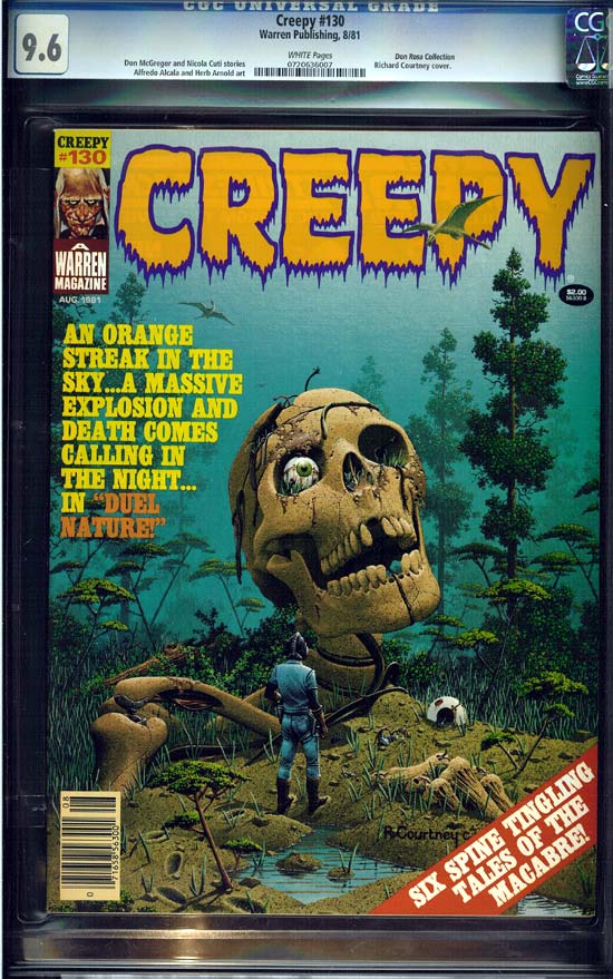 Creepy #130 CGC 9.6 w Don Rosa Collection