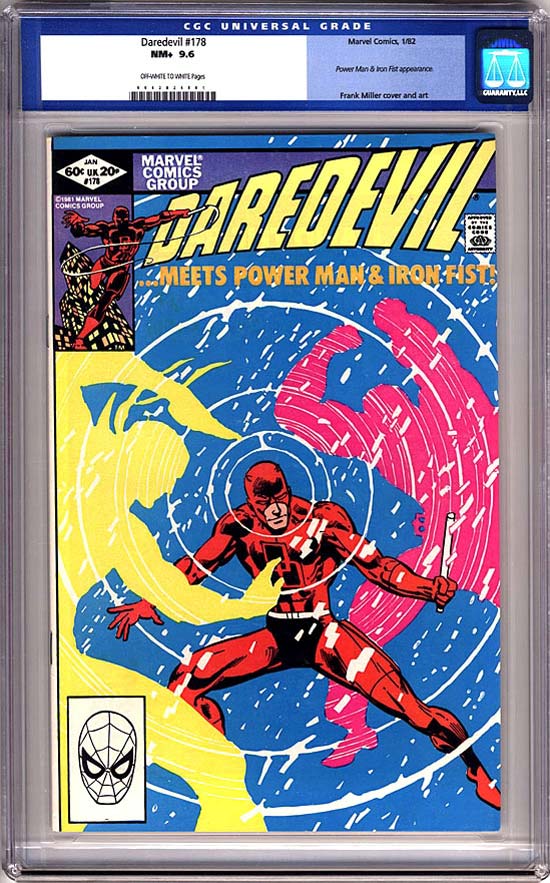 Daredevil #178 CGC 9.6 ow/w