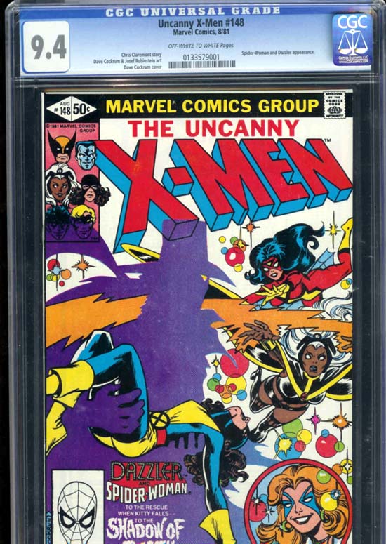 Uncanny X-Men #148 CGC 9.4 ow/w
