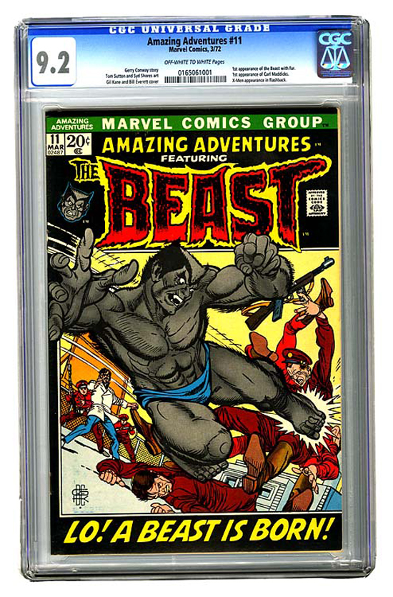 Amazing Adventures #11 CGC 9.2 ow/w