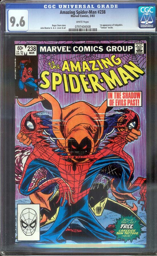 Amazing Spider-Man #238 CGC 9.6 w