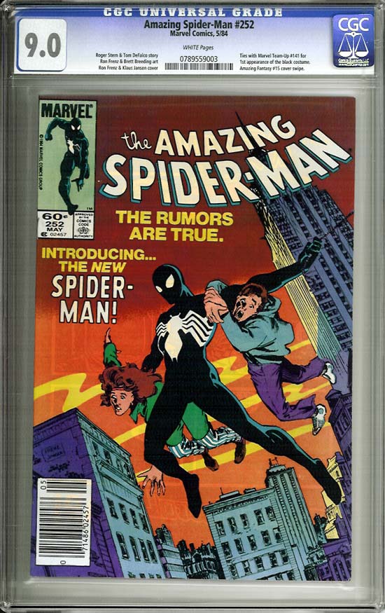 Amazing Spider-Man #252 CGC 9.0 w