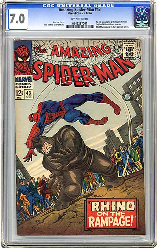 Amazing Spider-Man #43 CGC 7.0 ow