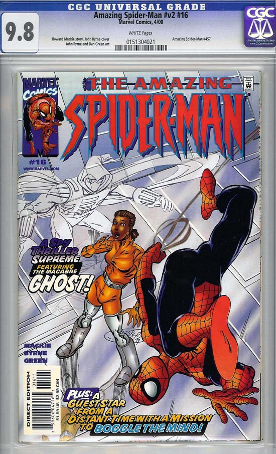 Amazing Spider-Man Vol 2 #16 CGC 9.8 w