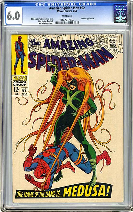 Amazing Spider-Man #62 CGC 6.0 w