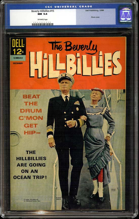 Beverly Hillbillies #15 CGC 9.4 ow