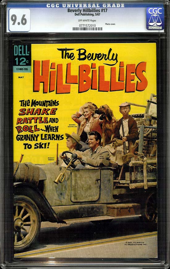 Beverly Hillbillies #17 CGC 9.6 ow